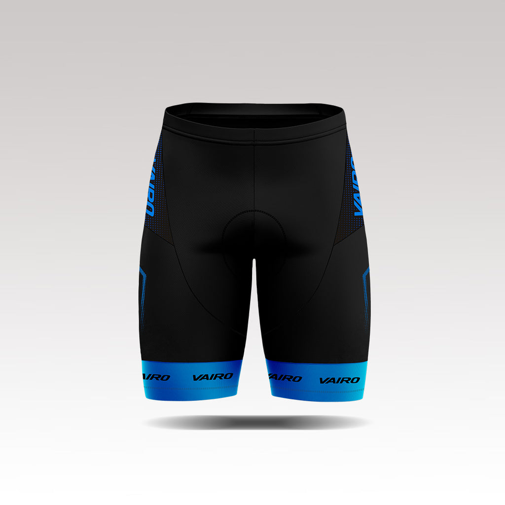 Calza Element Negro y Celeste