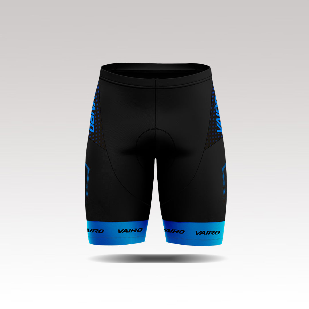 Calza Element Negro y Celeste