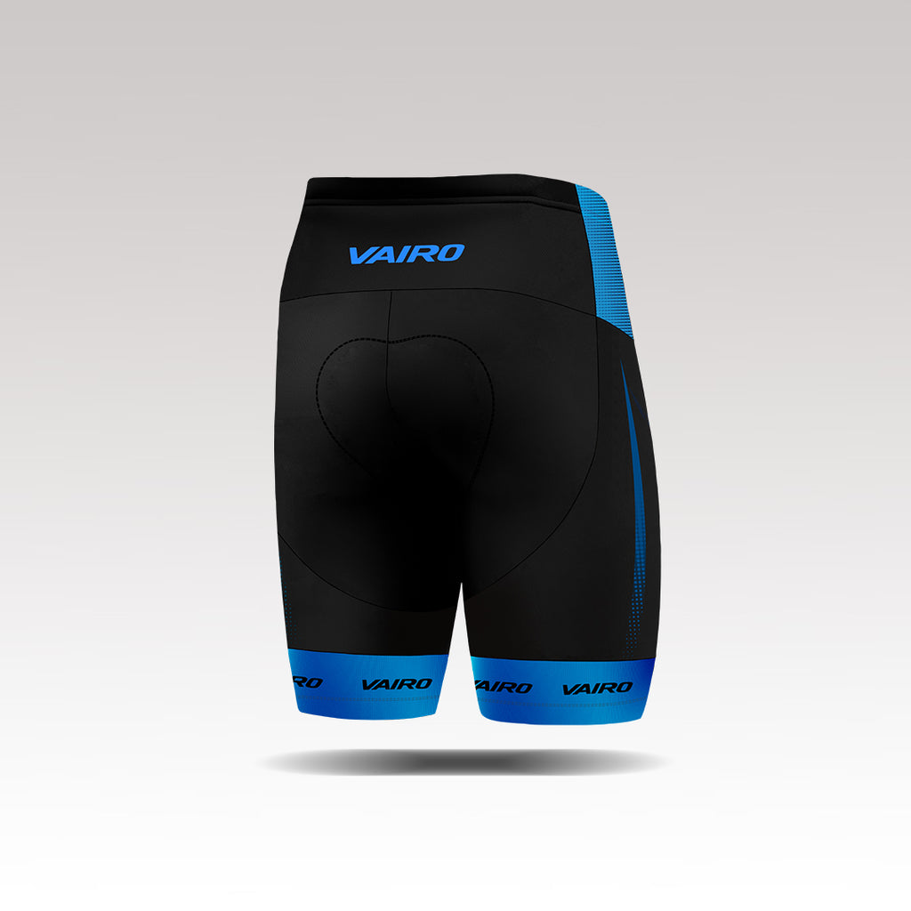 Calza Element Negro y Celeste