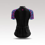 Casaca Raven Negro y Fucsia