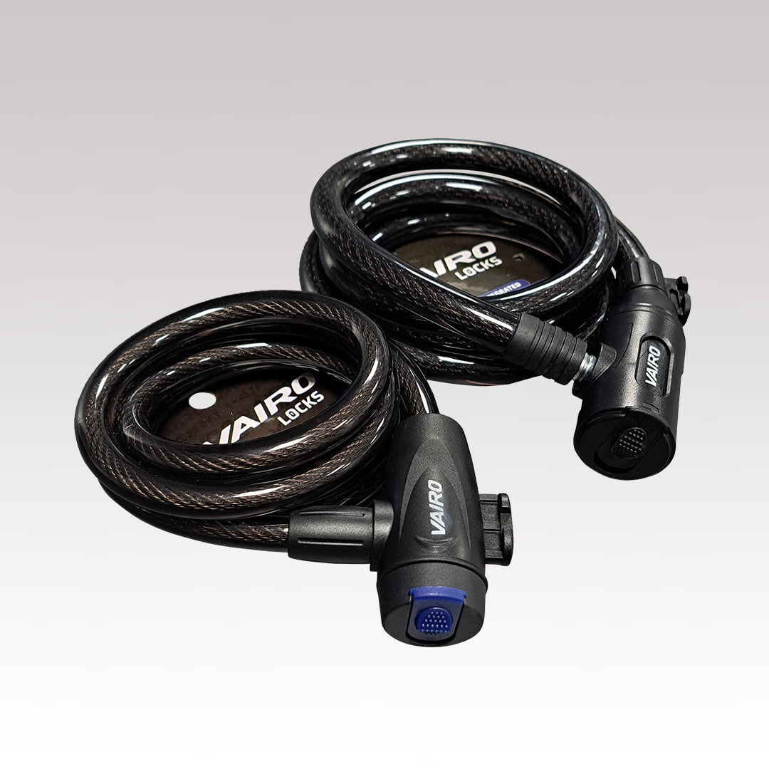 Linga de Seguridad Vairo Cable Lock With Bracket x12 15x1500mm | Máxima Protección para Tu Bicicleta