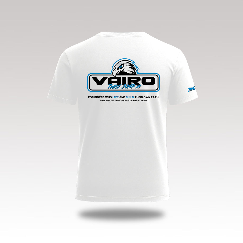 Remera Vairo BMX/Twist Jump 29" Blanca