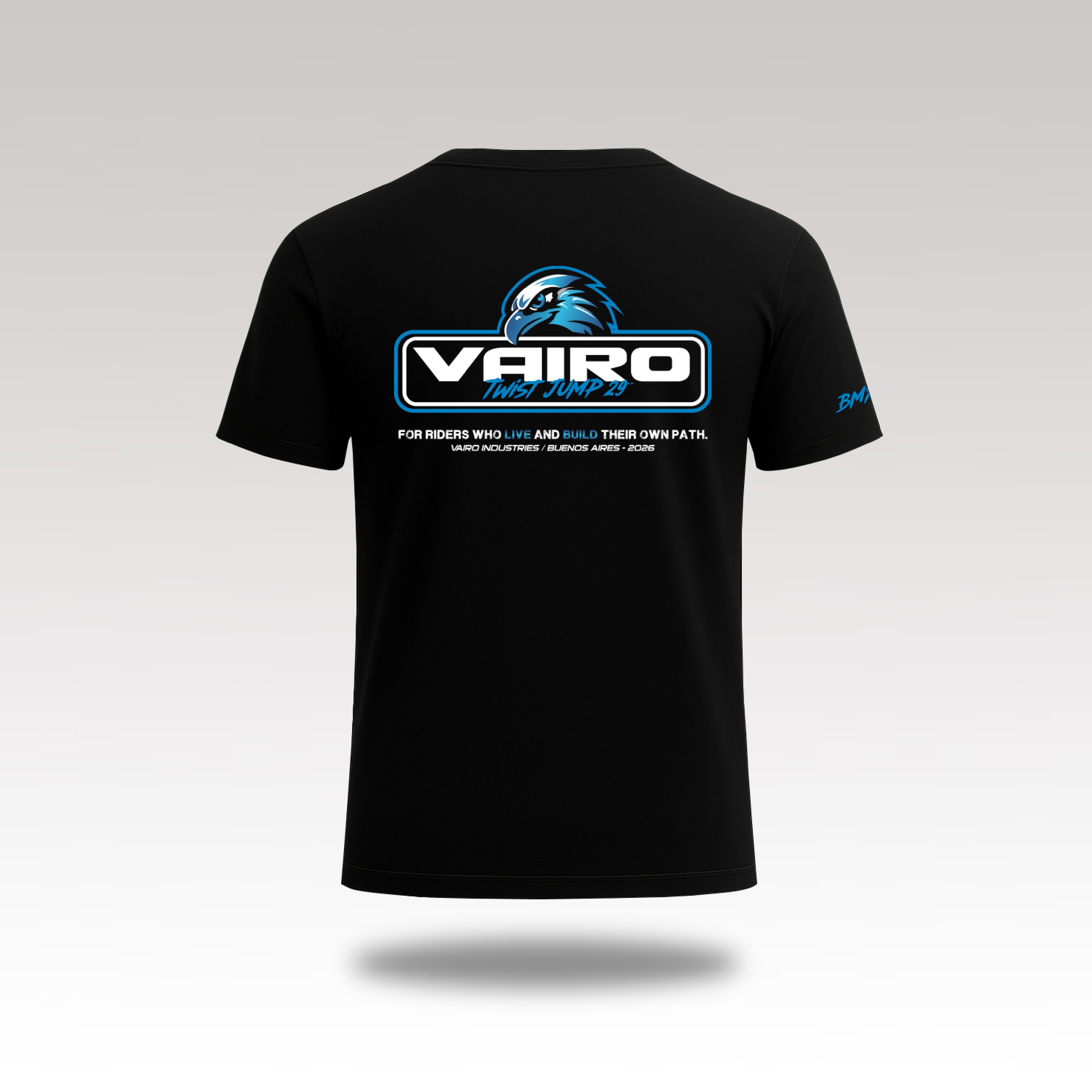 Remera Vairo BMX/Twist Jump 29" Negro/Azul